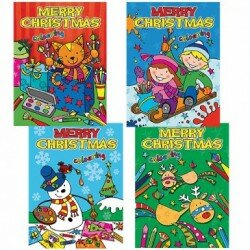 Christmas Bumper Colouring books