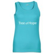 Tree of Hope Running Vest - Ladies - Blue